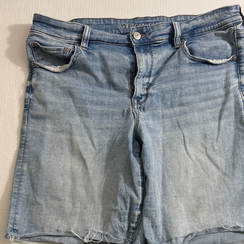 American Eagle Outfitters Light Blue Jean Shorts